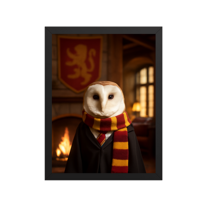 Custom Pet Portrait - Gryffindor