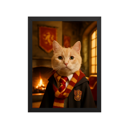 Custom Pet Portrait - Gryffindor