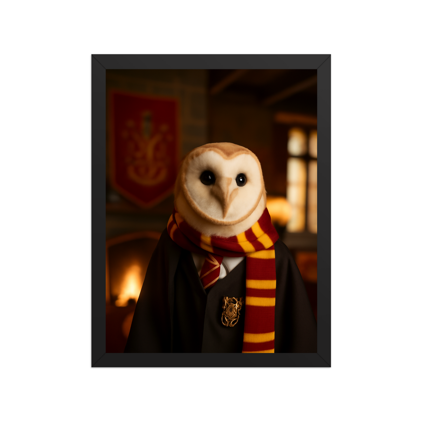 Custom Pet Portrait - Gryffindor