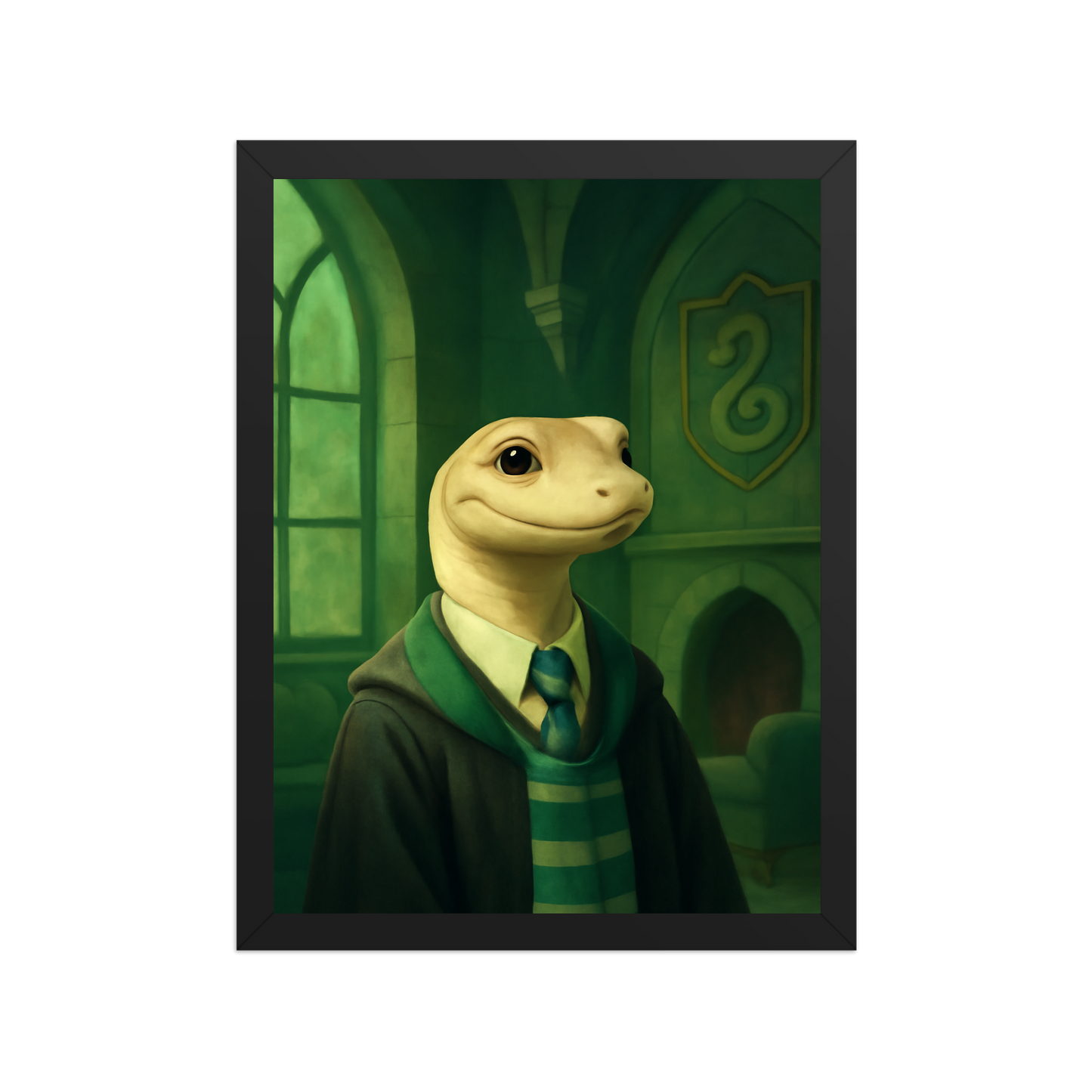 Custom Pet Portrait - Slytherin