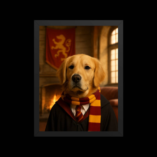 Custom Pet Portrait - Gryffindor