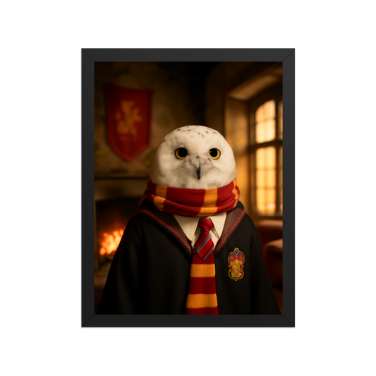 Custom Pet Portrait - Gryffindor