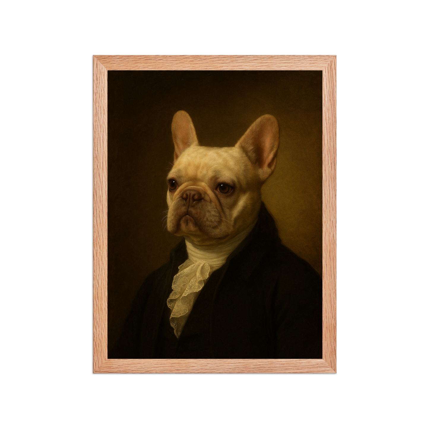 👑THE General — Custom Pet Portrait in Revolutionary Military Style, Premium Matte Framed Poster | Instant Design Preview, Ships in 48h