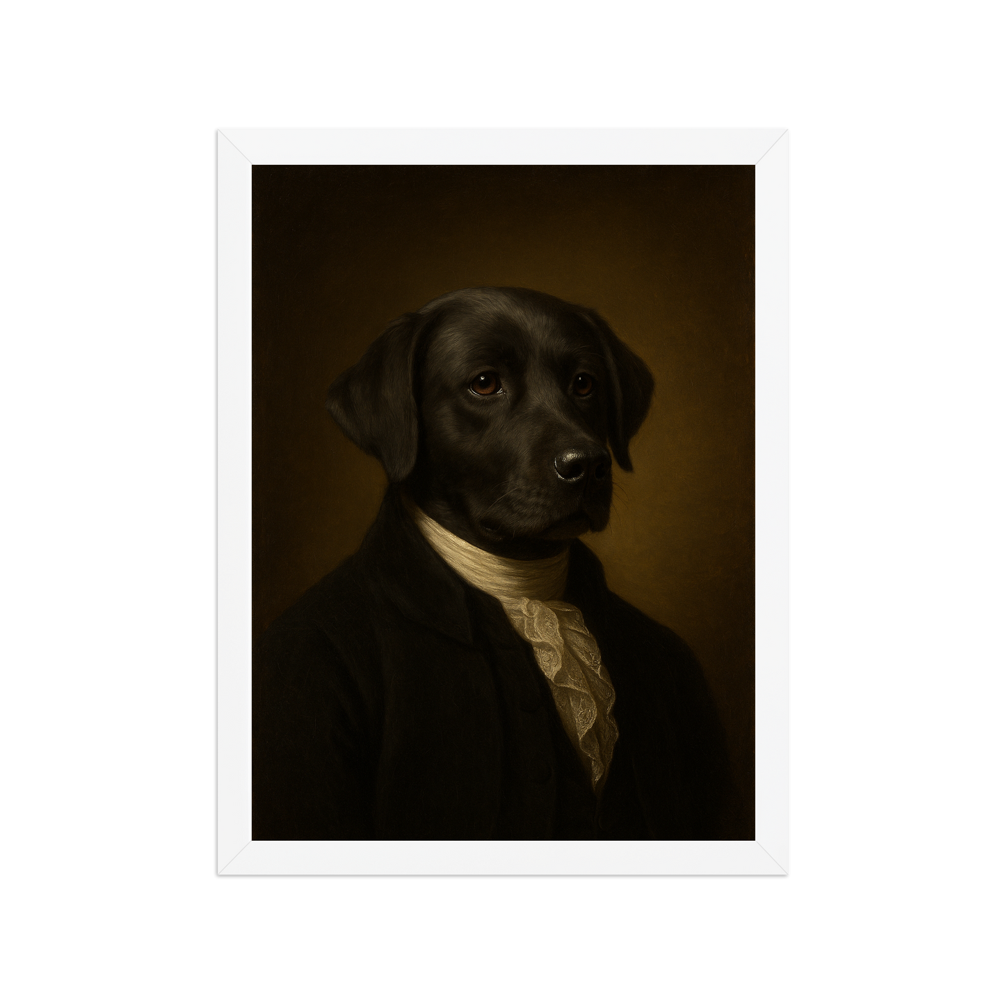 👑THE General — Custom Pet Portrait in Revolutionary Military Style, Premium Matte Framed Poster | Instant Design Preview, Ships in 48h