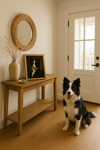 👑THE General — Custom Pet Portrait in Revolutionary Military Style, Premium Matte Framed Poster | Instant Design Preview, Ships in 48h